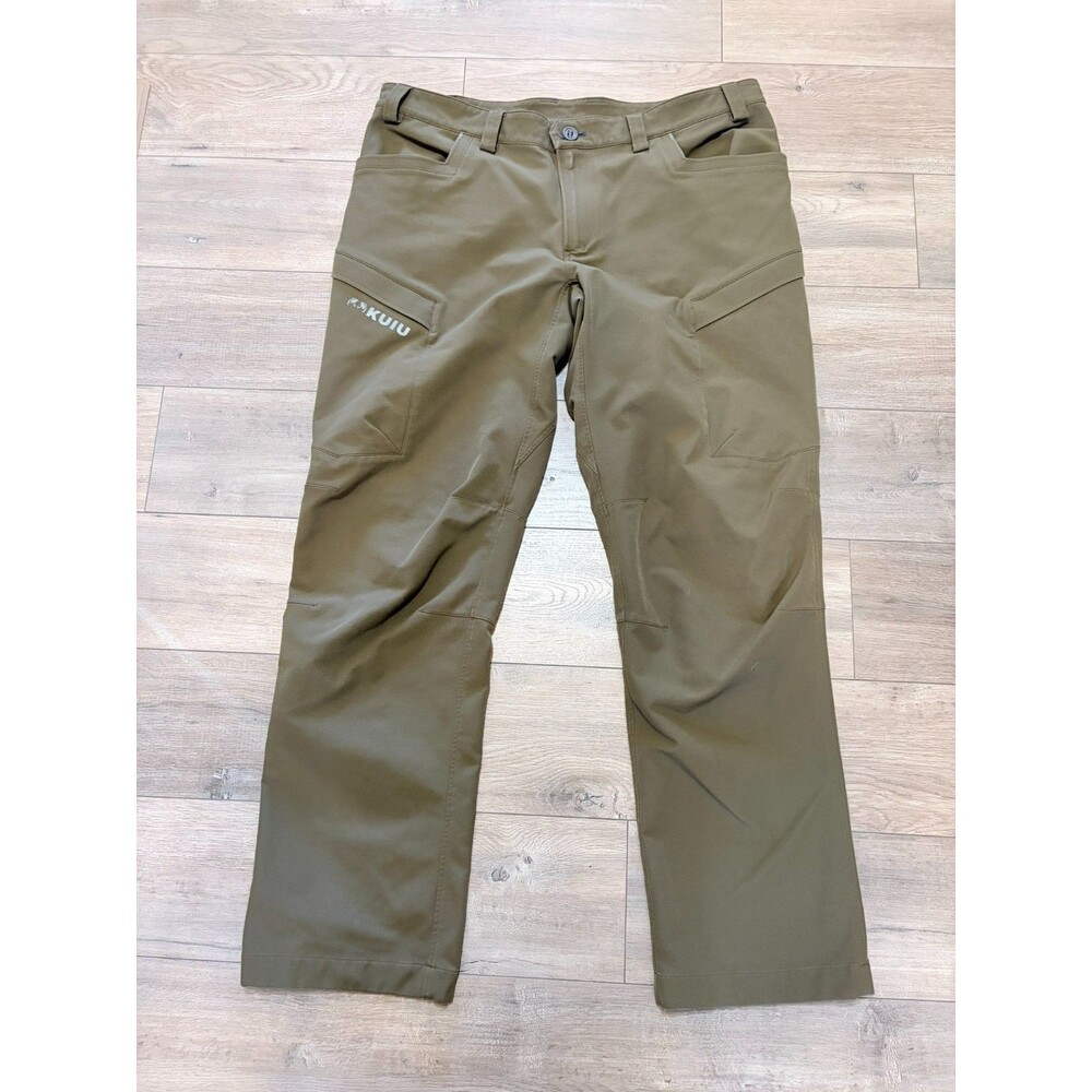 KUIU Attack Hunting Pants Mens 40X32 Olive Technical Primeflex Outdoor